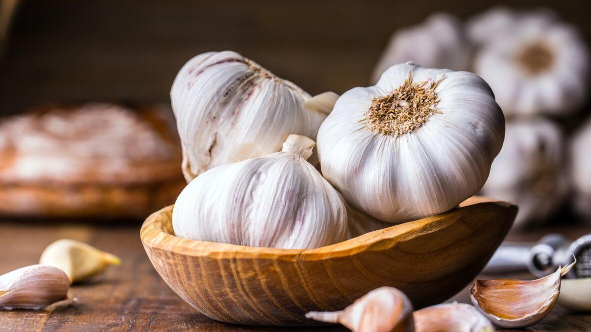 garlic in composition Vermixin